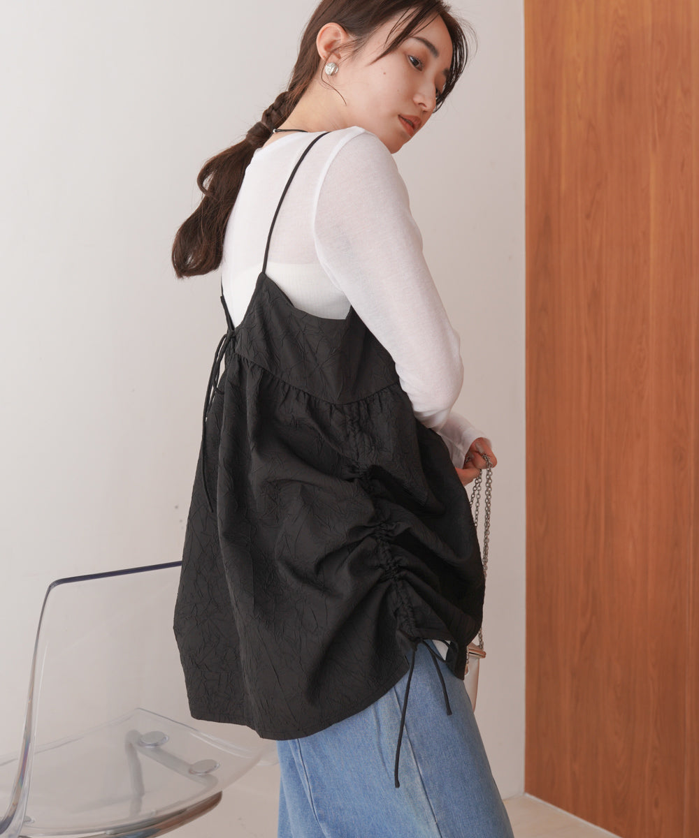 ドロストミドルキャミビスチェ