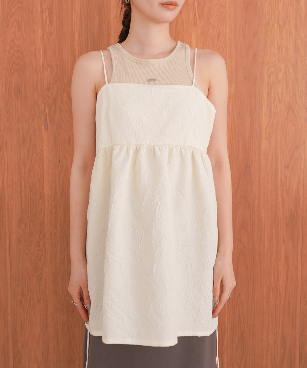 ドロストミドルキャミビスチェ