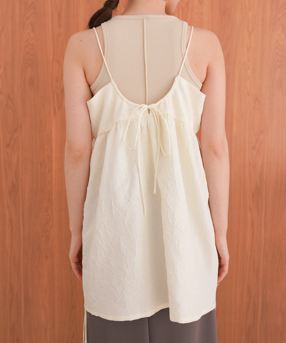 ドロストミドルキャミビスチェ