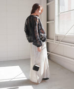 シアーチェックブルゾン