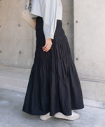 シャーリングギャザースカート