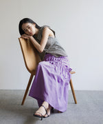 シャーリングギャザースカート