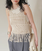 マクラメベスト