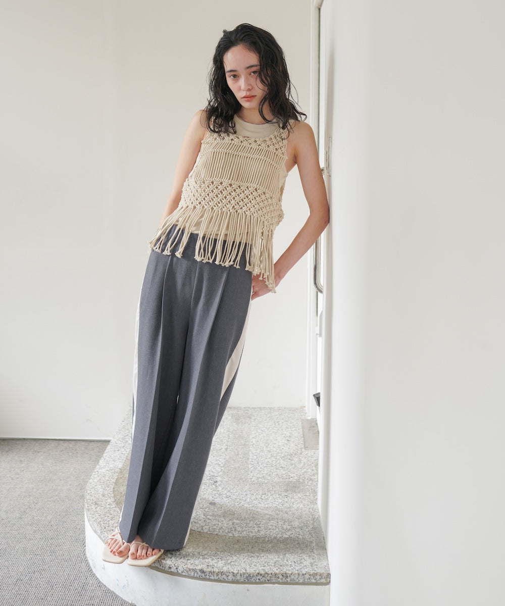 マクラメベスト