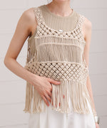 マクラメベスト