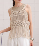 マクラメベスト