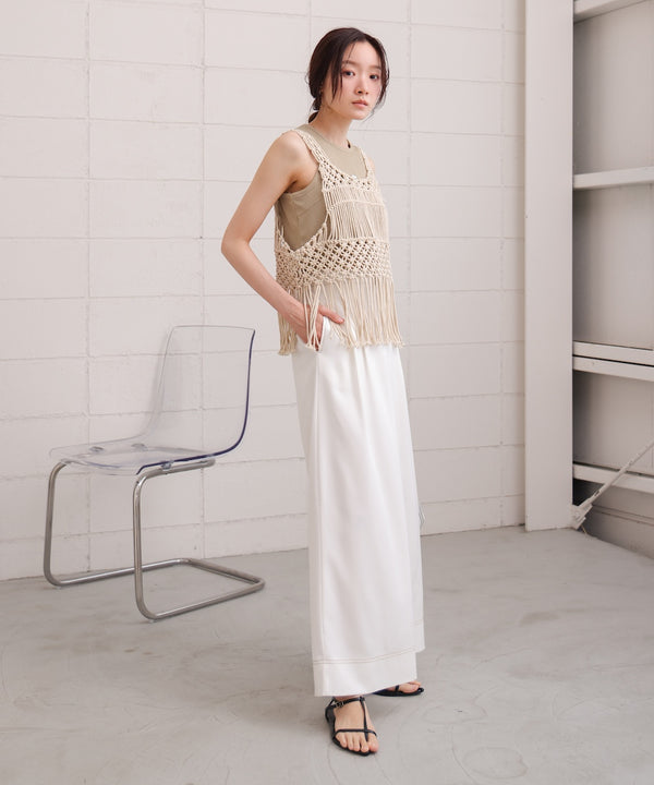 マクラメベスト