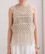 マクラメベスト