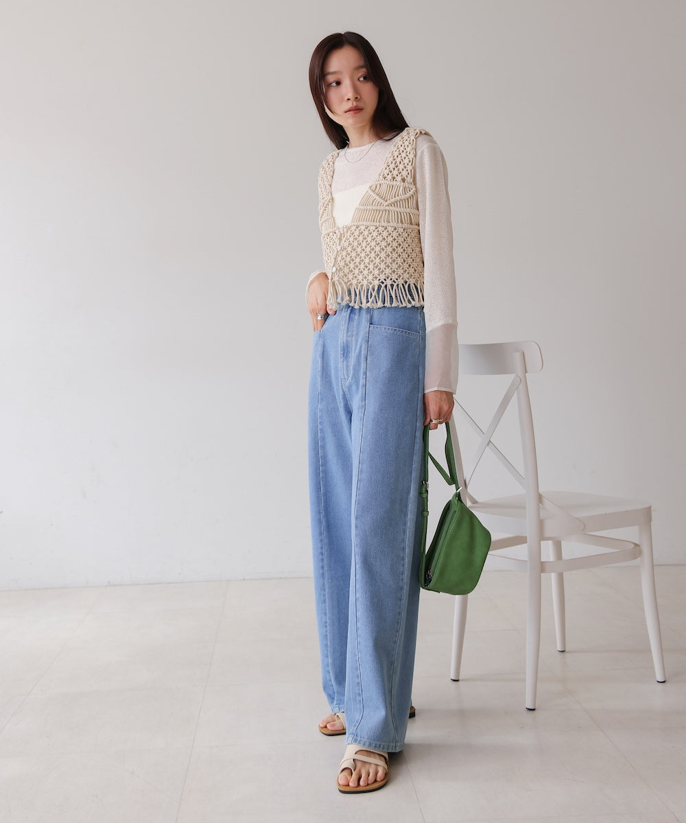 マクラメベスト