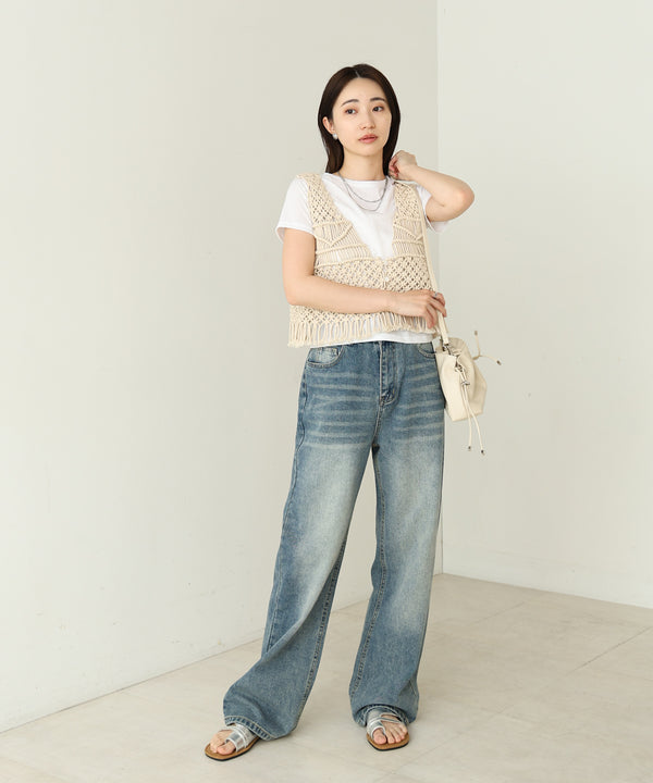 マクラメベスト