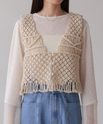 マクラメベスト