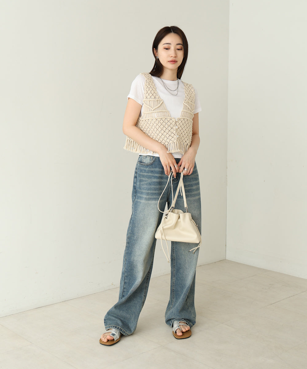 マクラメベスト