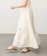 【S・Mサイズ展開】パネル刺繍ノースリワンピース