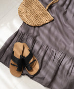 【S・Mサイズ展開】パネル刺繍ノースリワンピース