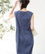 【S・Mサイズ展開】パネル刺繍ノースリワンピース