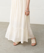 【S・Mサイズ展開】パネル刺繍ノースリワンピース