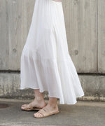 レーヨンクレープスモッキングワンピース