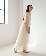 【S・M・Lサイズ展開】クロシェコンビキャミワンピース