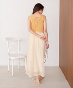 【S・M・Lサイズ展開】クロシェコンビキャミワンピース