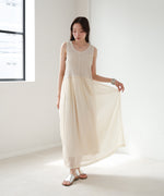 【S・M・Lサイズ展開】クロシェコンビキャミワンピース