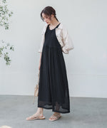 【S・M・Lサイズ展開】クロシェコンビキャミワンピース