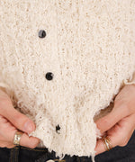 【LOOK掲載/2025SS】チュールリボンヤーンキャミソール