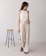 ロゴプレート付アメスリタンクトップ