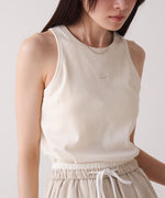 ロゴプレート付アメスリタンクトップ