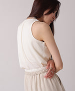 ロゴプレート付アメスリタンクトップ