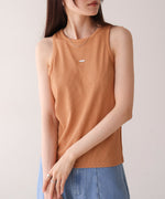 ロゴプレート付アメスリタンクトップ