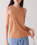 ロゴプレート付アメスリタンクトップ