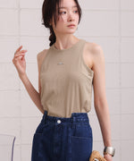 ロゴプレート付アメスリタンクトップ