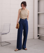 ロゴプレート付アメスリタンクトップ