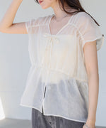 前後２ＷＡＹギャザーブラウス