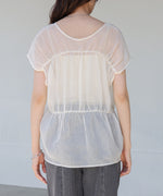 前後２ＷＡＹギャザーブラウス