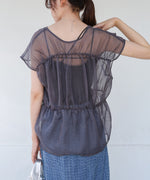 前後２ＷＡＹギャザーブラウス