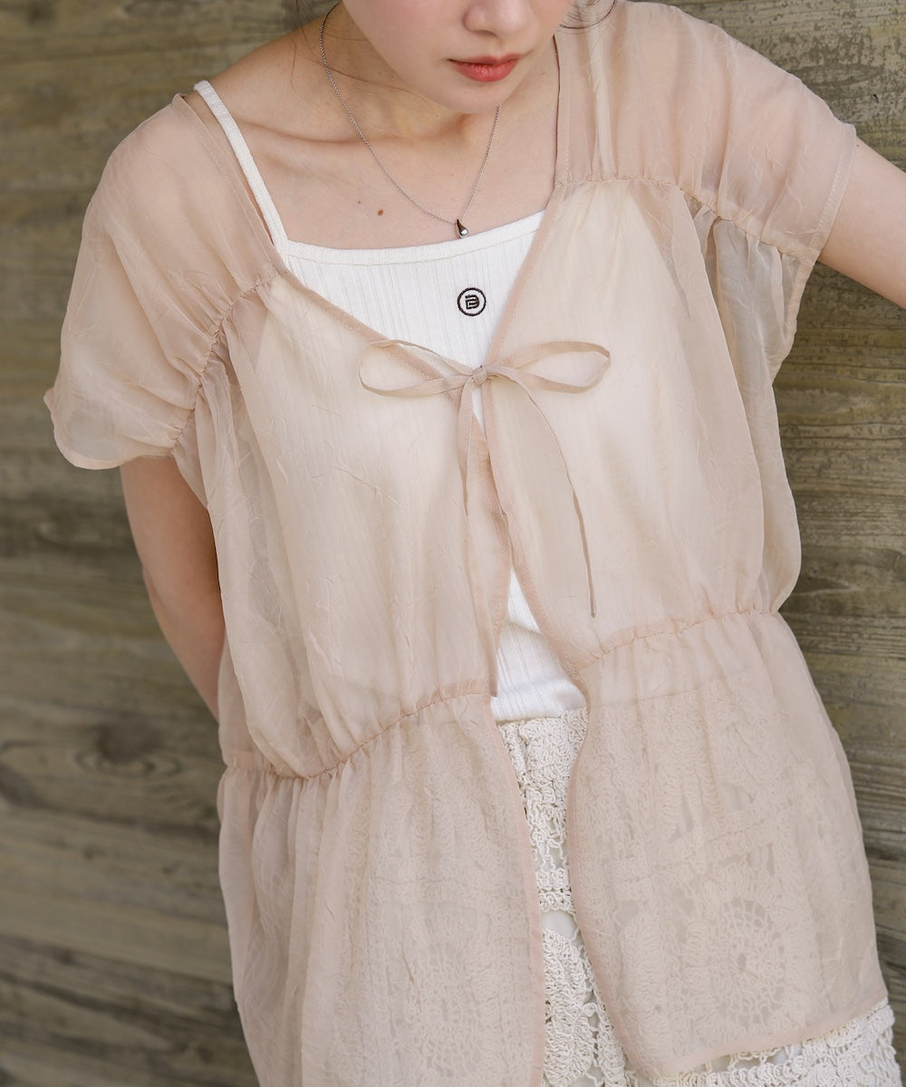 前後２ＷＡＹギャザーブラウス