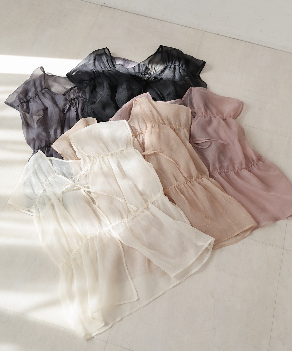 前後２ＷＡＹギャザーブラウス