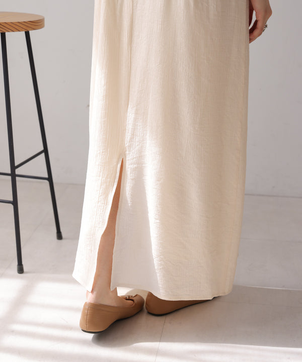 【S・Mサイズ展開】コード刺繍使いキャミワンピース