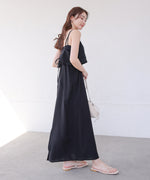 【S・Mサイズ展開】コード刺繍使いキャミワンピース