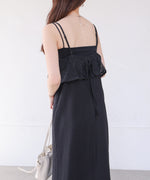 【S・Mサイズ展開】コード刺繍使いキャミワンピース