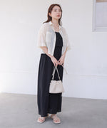 【S・Mサイズ展開】コード刺繍使いキャミワンピース