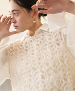 前後２ＷＡＹフラワーレースベスト