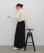 前後２ＷＡＹフラワーレースベスト