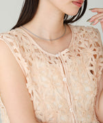 前後２ＷＡＹフラワーレースベスト