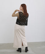 前後２ＷＡＹフラワーレースベスト