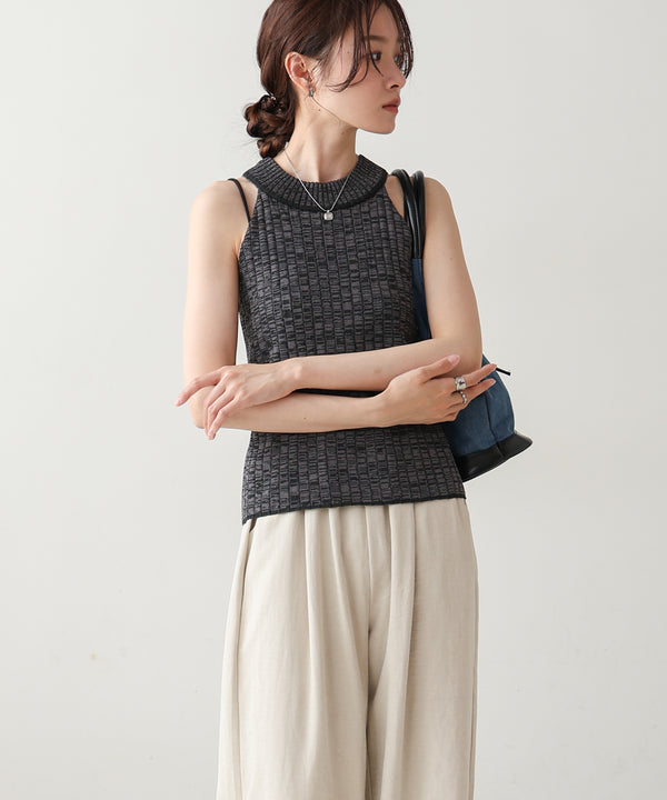 アメスリニットトップス