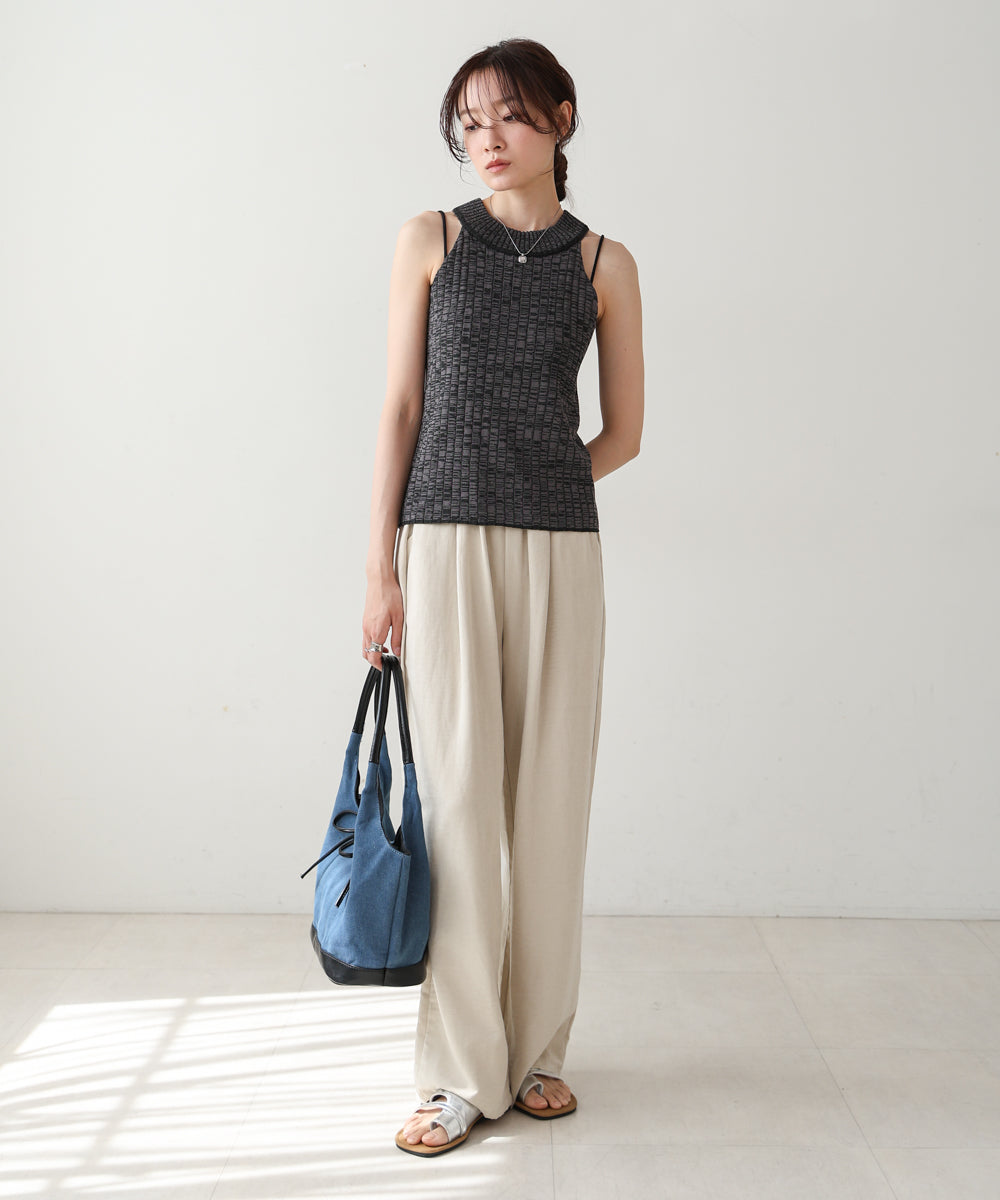 アメスリニットトップス