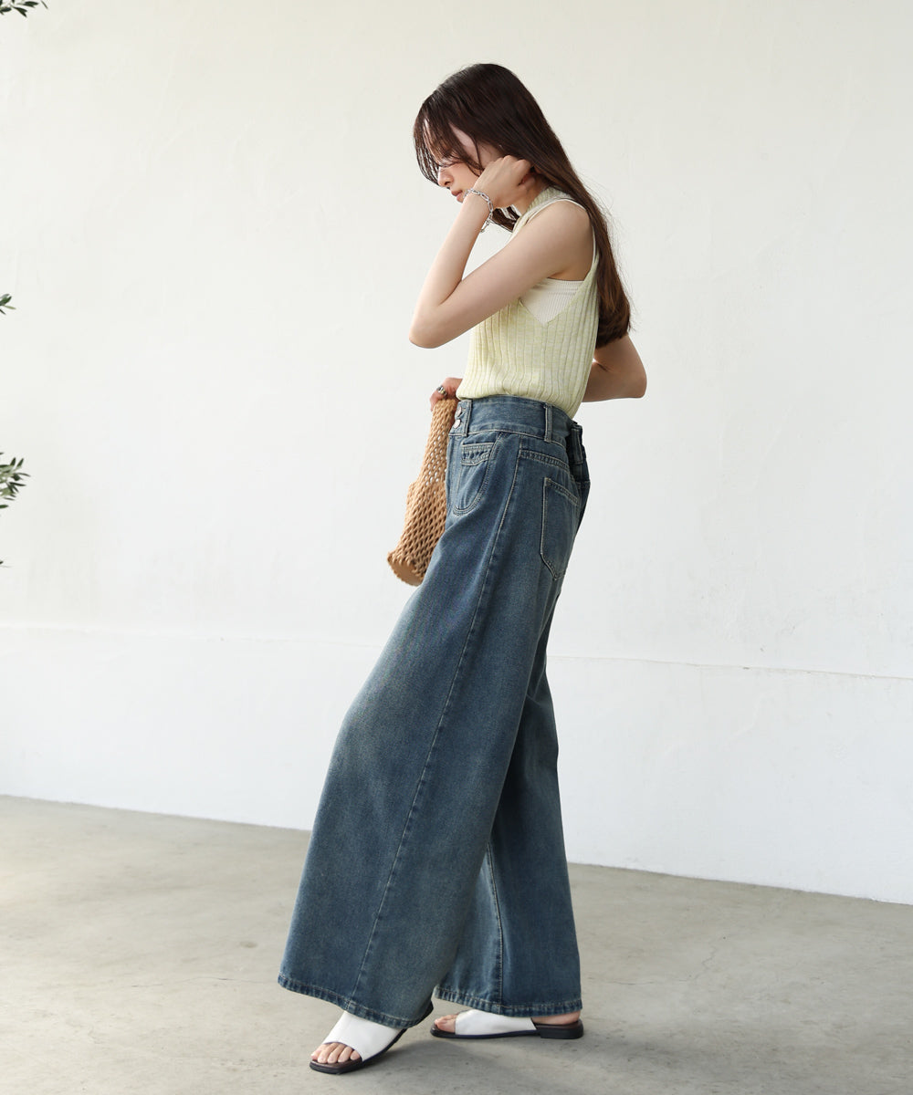 アメスリニットトップス