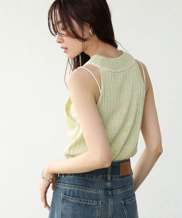 アメスリニットトップス